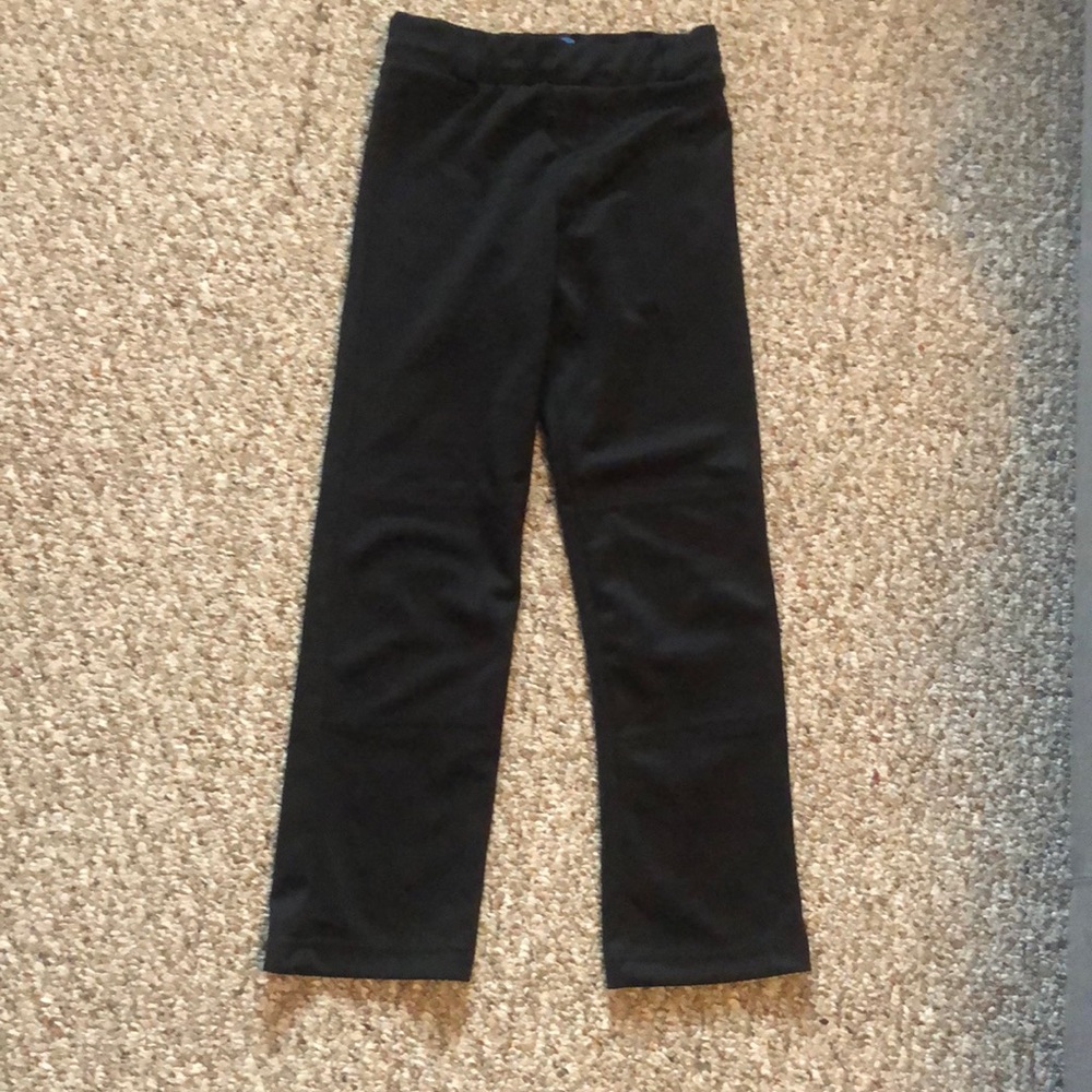 Black baseball or softball pants